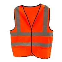 Жилет сигнальный светоотражающий XXXL, с карманами, оранжевый